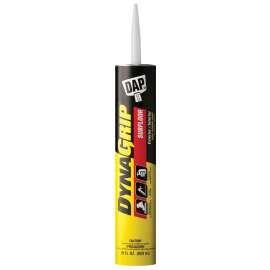 DAP 27515 Construction Adhesive, Light Tan, 28 oz Cartridge