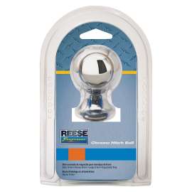 REESE TOWPOWER 74026 Hitch Ball, 2 in Dia Ball, 1 in Dia Shank, 6000 lb Gross Towing, Steel