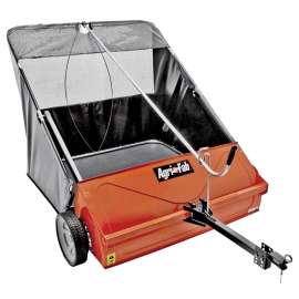 AGRI-FAB 45-0492 Lawn Sweeper, 25 cu-ft Hopper, 5.6:1 Brush to Wheel Ratio
