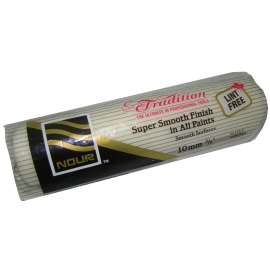 NOUR Tradition Z 9T10 NT Roller Cover Refill, 10 mm Thick Nap, 240 mm L, Nylon/Polyester Cover