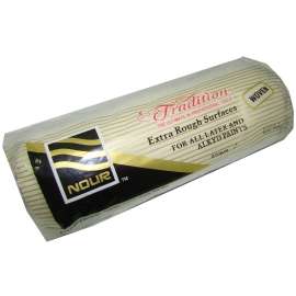 NOUR Tradition Z 9T25 NT Roller Cover Refill, 25 mm Thick Nap, 240 mm L, Nylon/Polyester Cover