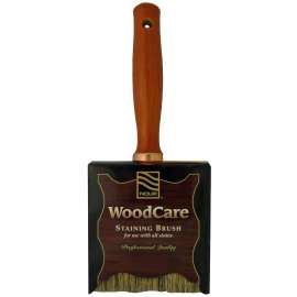 NOUR WoodCare Professional 32-150 Straight Paint Brush, 6 in W, 3-1/4 in L Bristle, Polyester Bristle