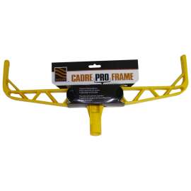 NOUR Z FR18Y Pro Frame with 2 End Caps, Polypropylene Handle, Yellow Handle