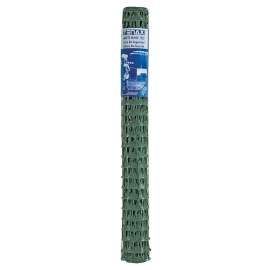 MUTUAL INDUSTRIES 14993-38-50 Safety Fence, 3-1/2 x 1-3/4 in Mesh, Plastic, Green