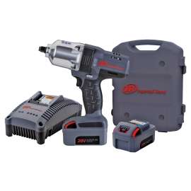 Ingersoll Rand W7150-K2 Impact Wrench Kit, Battery Included, 20 V, 3 Ah, 1/2 in Drive, Square Drive, 2300 ipm