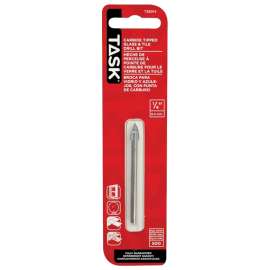 TASK T38014 Drill Bit, 1/4 in Dia, 2-1/4 in OAL