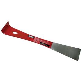 TASK T47055 Mini Pry Bar, 10 in L, Stainless Steel