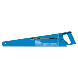 Tuf-E-Nuf 04410 Toolbox Saw, 22 in L Blade, 8 TPI, Steel Blade, Soft Touch Grip Handle, Rubber Handle