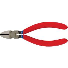 Crescent 9336CVNN Cutting Plier, 6 in OAL, 12 AWG Cutting Capacity, Red Handle, Double Dipped Cushion Grip Handle