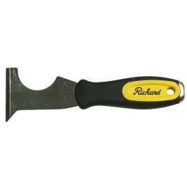 HYDE Richard RUB-119 Combination Tool, 2-3/8 in W Blade, HCS Blade, Rubber Handle, Ergo-Grip Handle