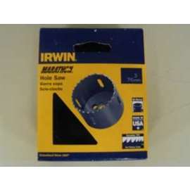 IRWIN 373414BX Bi-Metal Toothed Edge Hole Saw, 4.5/5.5 TPI, 4-1/4 in Dia