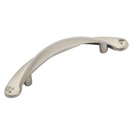 Richelieu 3034 Series DP30342195 Cabinet Pull, 4-3/32 in L Handle, 1.2 in H Handle, 15/16 in Projection, Metal