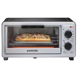 Proctor Silex 31116 Toaster Oven Broiler, 120 V, 1050 W, White