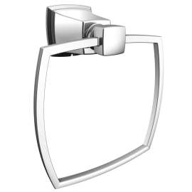Moen Boardwalk Series Y3286CH Towel Ring, Aluminum/Zinc, Chrome, Screw Mounting
