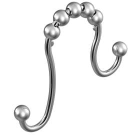 Moen SR2201CH Shower Curtain Ring, Steel, Chrome