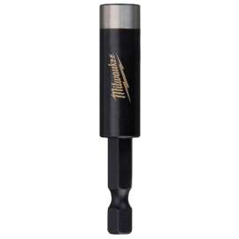 Milwaukee SHOCKWAVE Impact Duty Series 49-66-4702 Nut Driver, 1/4 in Drive, 1-7/8 in OAL, Secure-Grip Handle, Red Handle