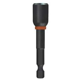 Milwaukee SHOCKWAVE Impact Duty Series 49-66-4732 Nut Driver, 1/4 in Drive, 2-9/16 in OAL, Secure-Grip Handle, Magnetic
