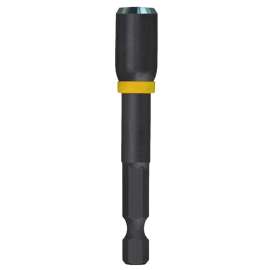 Milwaukee SHOCKWAVE Impact Duty Series 49-66-4733 Nut Driver, 5/16 in Drive, 2-9/16 in OAL, Secure-Grip Handle, Magnetic
