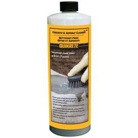 Quikrete 860112 Concrete and Asphalt Cleaner, Liquid, Sassafras, Blue, 1 gal