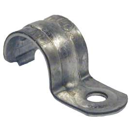 HUBBELL E1S125 EMT Strap, 1-1/4 in, Steel