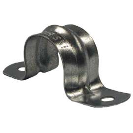 HUBBELL E2S150 EMT Strap, 1-1/2 in, Steel