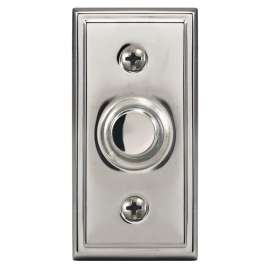Heath Zenith SL-708-00 Pushbutton, Wired, Metal, Lighted