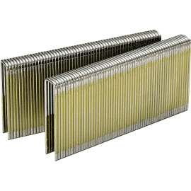SENCO L15BAB Wire Staple, 1/4 in W Crown, 1-1/4 in L Leg, 18 Gauge, Galvanized Steel
