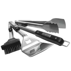 Broil King Imperial 64004 Grill Tool, Stainless Steel, Resin Handle