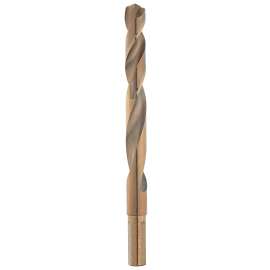 Milwaukee RED HELIX 48-89-2328 Drill Bit, 15/32 in Dia, 5.12 in OAL, 3/8 in Dia Shank, 3-Flat, Reduced Shank