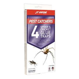 J.T. EATON 844 Glue Trap, Solid, Petroleum, Clear/Pale Yellow