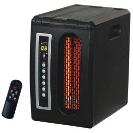 Comfort Glow QDE1320 Furnace Electric Heater, 15 A, 120 V, 1500 W, 5120 Btu, 1000 sq-ft Heating Area, Silver