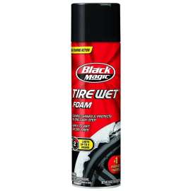 Black Magic 800002220/22145 Tire Wet Foam, 18 oz Aerosol Can, Liquid, Cherry