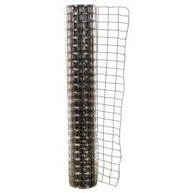 Jackson Wire 10152614 Welded Garden Fence, 50 ft L, 48 in H, 3 x 2 in Mesh, 16 Gauge, Galvanized
