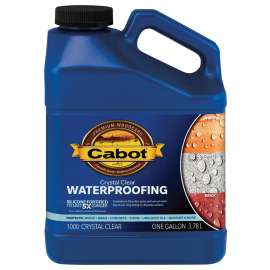 Cabot 140.0001000.007 Waterproofer, Liquid, Crystal Clear, 1 gal