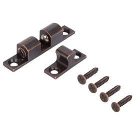 ProSource Double Ball Catch, Brass, Venetian Bronze