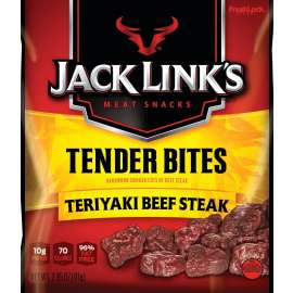 Jack Link's 10000008391 Tender Bite, Teriyaki Flavor, 2.85 oz