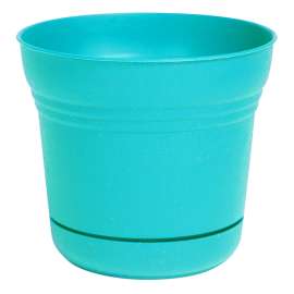 Bloem SP0727 Saturn Planter, 7.3 in W, Bell, Plastic, Calypso, Matte