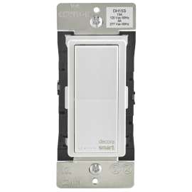 Decora Smart D215S-R02-1RW Rocker Light Switch, 15 A, 120 VAC, 3 -Way, Wi-Fi, Wireless, White