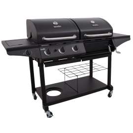 Char-Broil 463714514 Charcoal and Gas Combo Grill, 30,000 Btu BTU, 4 -Burner, 780 sq-in Primary Cooking Surface