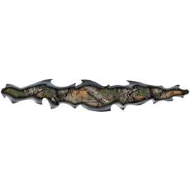 REALTREE RT-TMG-XT Decal, Torn Metal Graphic, Camouflage Legend, Vinyl Adhesive