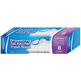 Easy Pack 1318 Trash Bag, 13 gal Capacity