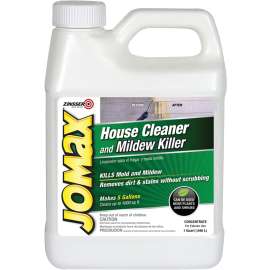JOMaX 60104 House Cleaner and Mildew Killer, 1 qt, Liquid, Solvent