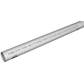 JM Eagle SDR Series 521 Pipe, 1/2 in, 10 ft L, Solvent Weld, PVC