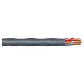 Southwire 8/3NM-W/GX500 Sheathed Cable, 8 AWG Wire, 3 -Conductor, 500 ft L, Copper Conductor, PVC Insulation