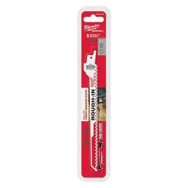 Milwaukee 48-00-1610 Reciprocating Saw Blade, 1/2 in W, 7-3/8 in L, 5 TPI