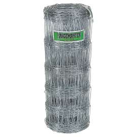 Rangemaster 6659 Field Fence, 330 ft L, 39 in H, 12 ga Gauge, Steel, Galvanized