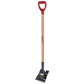 GARANT Pro Series GRS7D Shingle Remover Tool, Serrated Blade, Steel Blade, D-Grip Handle, Wood Handle, 47 in OAL