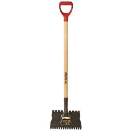 GARANT Pro Series GRS12D Shingle Remover Tool, Serrated Blade, Steel Blade, D-Grip Handle, Wood Handle, 48 in OAL