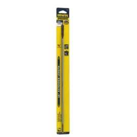 IRWIN 88712 Spade Drill Bit, 3/4 in Dia, 16 in OAL, Flat Flute, 1/4 in Dia Shank, Hex Shank