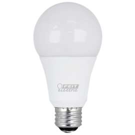 Feit Electric A30/100/LEDG2/CAN LED Bulb, 3-Way, A21 Lamp, 30, 70, 100 W Equivalent, E26 Lamp Base, Dimmable